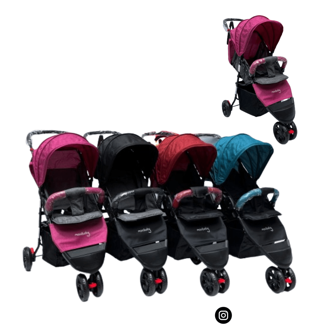 Coche Paseador 3 Ruedas Multiposicion FZ - Imagen 3