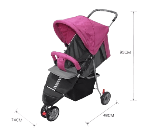 Coche Paseador 3 Ruedas Multiposicion FZ - Imagen 2