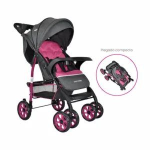 Coche Happy Baby Klaus es uno de los coches más completos y ligeros, de plegado Fácil, tela elaborada en poliéster, cinturón de seguridad de 5 puntos. Múltiples funciones que se pueden adaptar a todas las etapas de tu bebé desde recién nacido hasta los 36