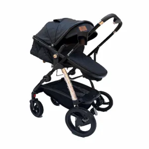coche para bebe negro