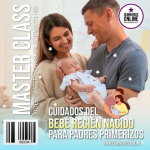 Cuidados del bebé, Bebé recién nacido, Padres primerizos, Crianza, Paternidad, Maternidad, Lactancia, Salud del bebé, Desarrollo infantil, Baño del bebé, Sueño del bebé, Alimentación del bebé, Mitos del bebé, Certificado Hotmart, Claudia Patricia Rojas.